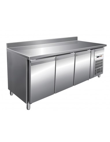 Refrigerated table - Alzatina - N. 3 doors - cm 179.5 x 70 x 86/96 h