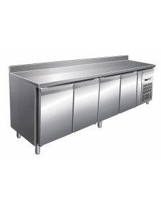 Refrigerated table - Riser - N. 4 doors - cm 223 x 70 x...
