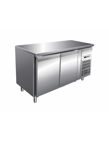 Refrigerated table - N. 2 doors - cm 136 x 60 x 86 h