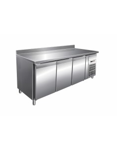 Mesa refrigerada - N. 3 puertas - Splashback - cm 179.5 x...