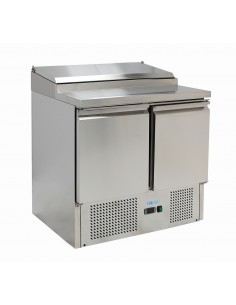 Refrigerated saladette - N. 2 doors - cm 90 x 70 x 85 h