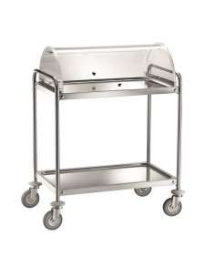 Carrello di servizio - Cupola - N. 2 ripiani - cm 90 x 60...