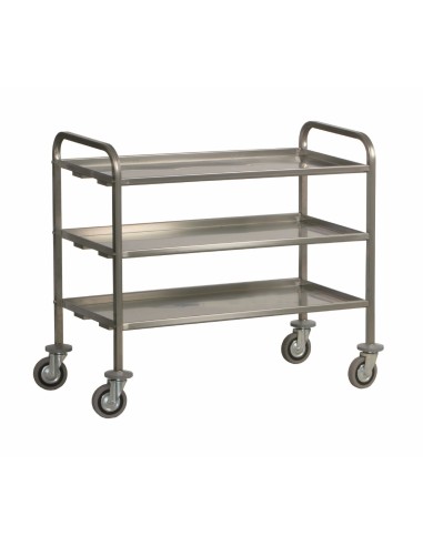 Heavy transport trolley - N. 3 shelves - cm 92 x 67 x 98 h