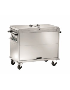 Carrello termico bagnomaria - Armadiato - N. 2 vasche -...