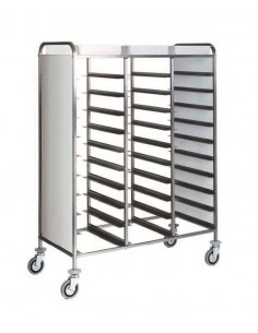 Reinforced trays - White or steel perfex laterals - cm...