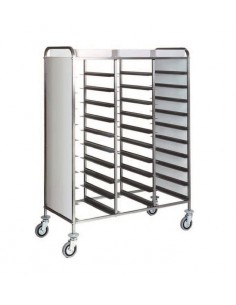 Portavassoi universale - Laterali in perfex bianco o...