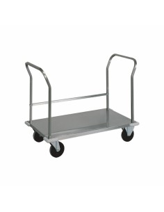 Carrello trasporto pesante - Pianale basso - cm 61 x 110...