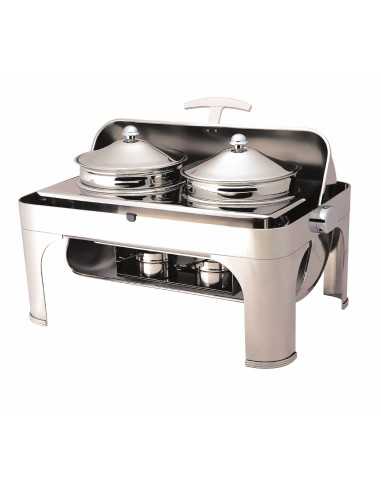 Chafing dish - Pentole da lt 4.6 - cm 65 x 47 x 45h