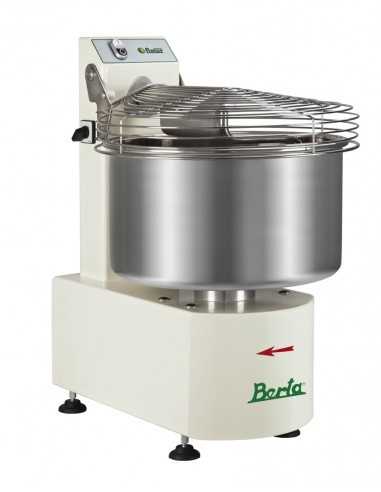 Impastatrice a spirale - Capacità Kg 35 / lt 42 - Trifase - cm 52 x 67.5 x 79.5h