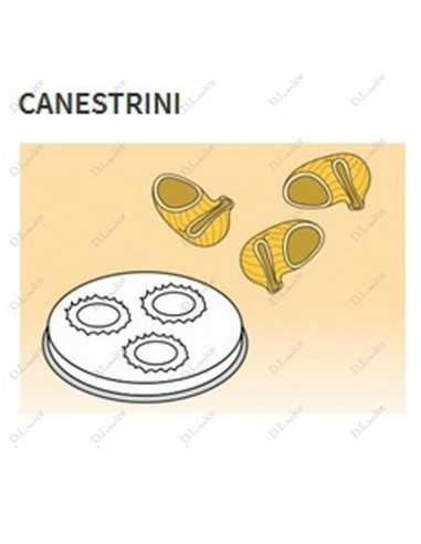 Trafile various sizes of brass alloy - Bronze - For fresh pasta machine model PF25 - PF40 - Canestrini Ø 16 mm