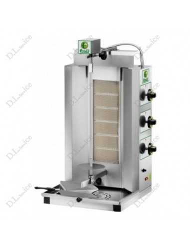 Complete Kebab Kit with 3-Door Refrigerated...