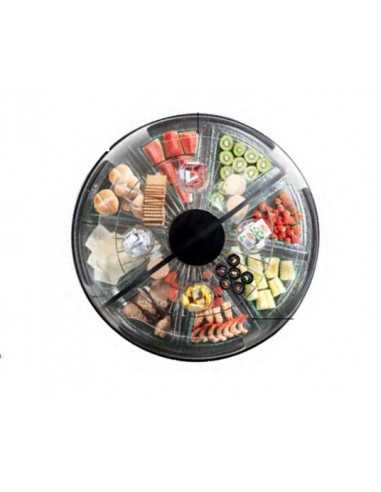 Circular refrigerated island - cm 95 x95 x 75 h