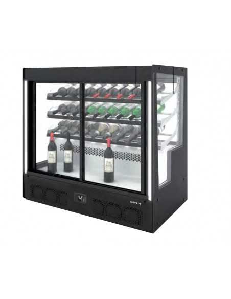 Vetrina vino - Temperatura +4°C/ +8°C - cm 101.5 x 62 x 95 h