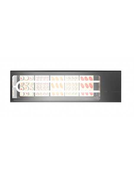 Refrigerated display case - Cm  132 x 38 x 30 h