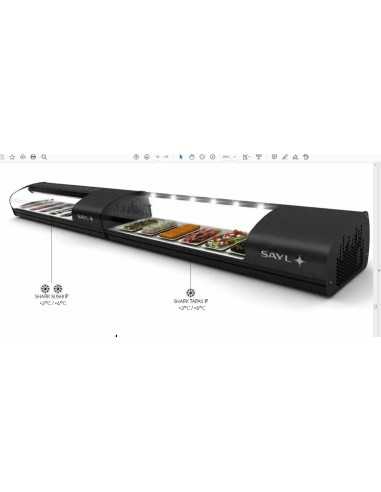 Refrigerated display case - Cm 143.8 x 39.5 x 27 h