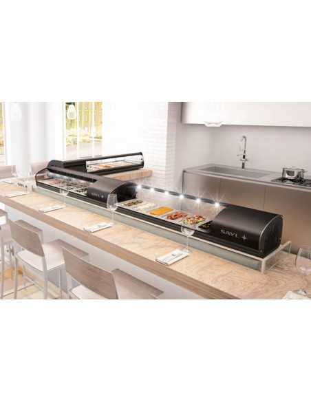 Vitrina refrigerada - Cm 148.8 x 39.5 x 27 h