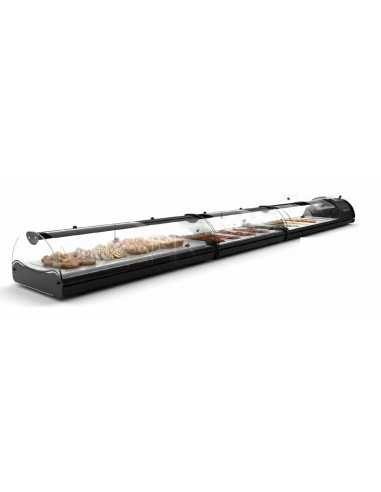 Vitrina refrigerada - N. 6 x GN 1/3 - Cm 143.8...