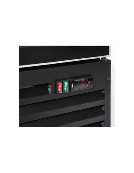 Refrigerated display cabinet with glass door – 1000 Lt – 0/+10 °C – 113 x 72 x 202.3 cm