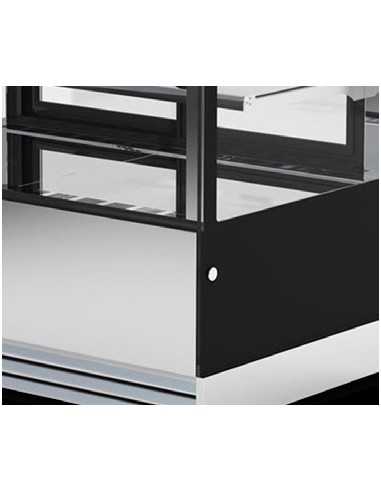 4-sided glass ventilated refrigerated pastry...