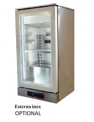 Aging display case - No. 1 door - Cm 62 x 62 x 120 h