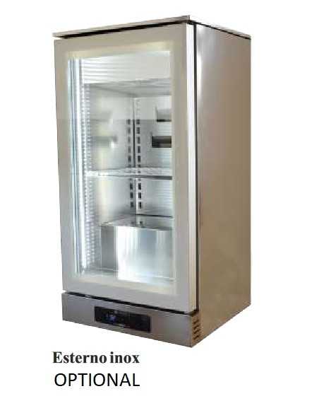 Vitrina de maduración - 1 puerta - cm 62 x 62 x 120 h