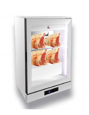 Aging display case - No. 2 doors - Cm 165 x 62 x 120 h