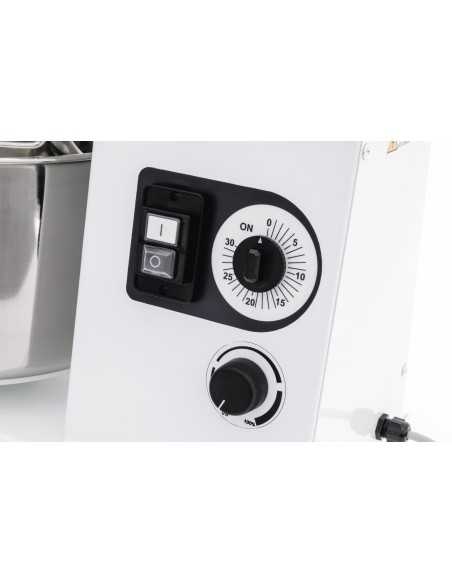 Impastatrice spirale - Variatore di velocità  - Capacità Kg 42/lt 48 - cm 48 x 80.5 x 85 h