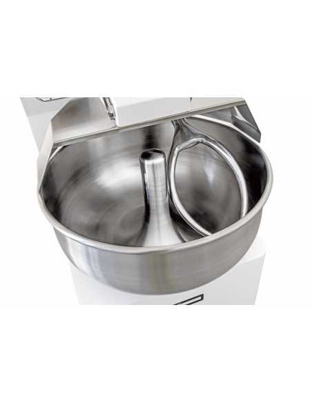 Impastatrice a forcella - Due velocità - Capacità Kg 25 /litri 30 - cm 52.5 x 90 x 87.5 h