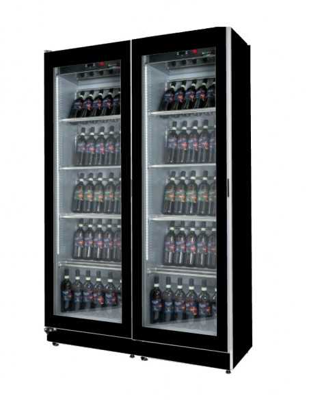 Espositore vini - Monotemperatura: +2°C / + 18°C - cm 122 x 52 x 190 h