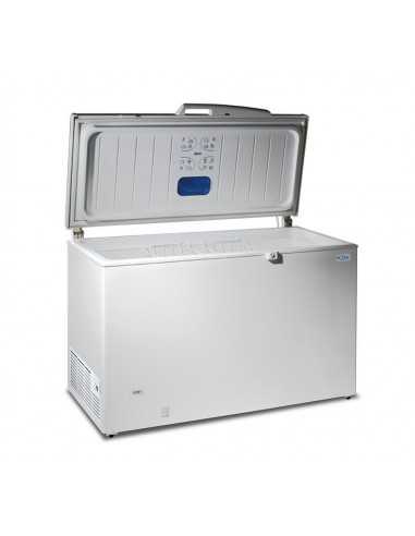 Horizontal freezer refrigerator - Temperature -18/-25°C - Capacity liters 211 - Cm 89.1 x 69.5 x 86 h