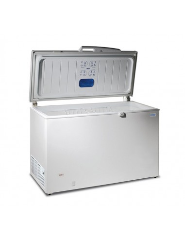 Frigorifero congelatore orizzontale - Temperatura -18/-25°C - Capacità  litri 211- Cm 89.1 x 69.5 x 86 h
