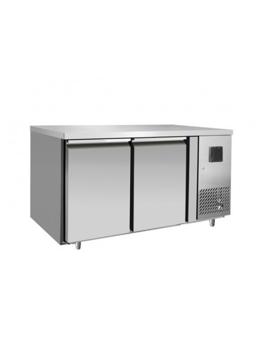 Refrigerated table - N. 2 doors - Tropicalized - cm 136 x 60 x 85 h