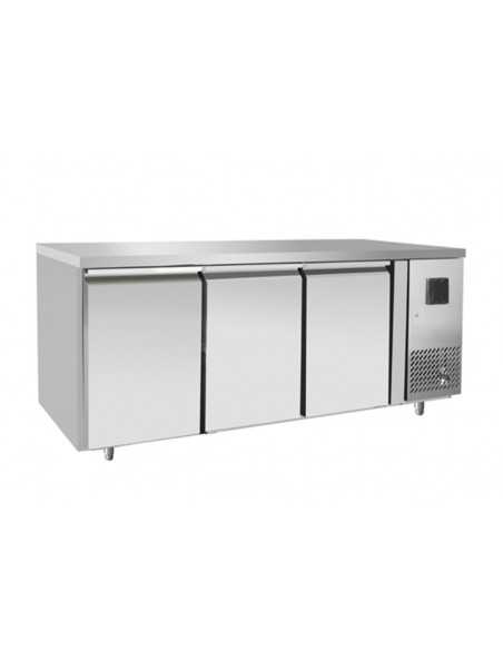 Freezer table with 3 doors - Tropicalized - cm 179.5 x 60 x 85 h Freezer table with 3 doors - Tropicalized - cm 179.5 x 60 x 85 h