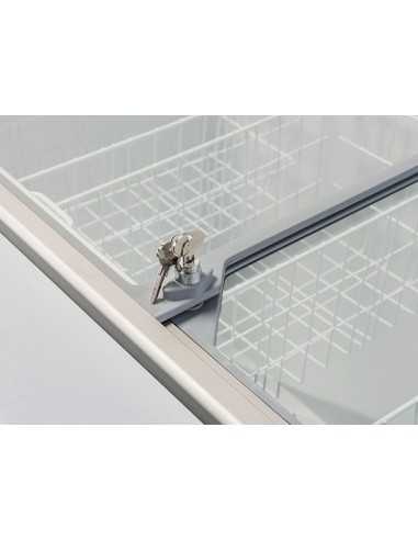 Freezer a pozzetto - Capacità Lt 370 - cm 124 x...