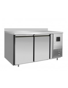 Tavolo congelatore 2 porte - Alzatina - Tropicalizzato - cm 136 x 70 x 85 h