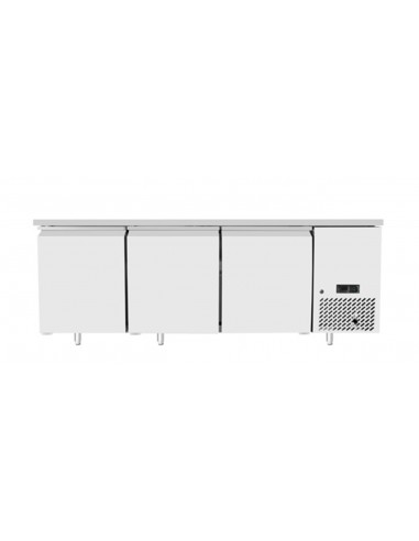Tavolo refrigerato - N. 3 porte - Tropicalizzato - cm 210 x 80 x 85h