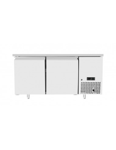 Tavolo refrigerato - N. 2 porte - Tropicalizzato - cm 151 x 80 x 85h