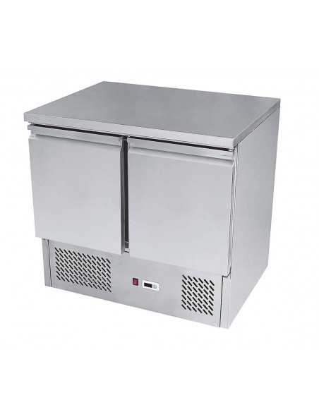 Saladette refrigerata con 2 porte - cm 90 x 70 x 94.3 h Saladette refrigerata con 2 porte - cm 90 x 70 x 94.3 h