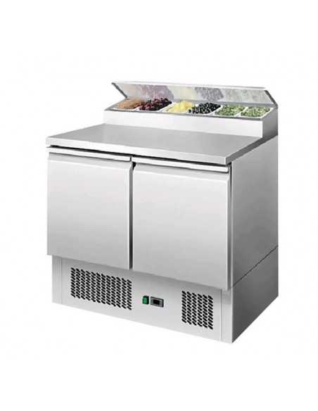 Pizza counter 2 door - Ingredient holder - cm 90 x 70 x 110.5 h Pizza counter 2 door - Ingredient holder - cm 90 x 70 x 110.5 h