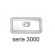 Cassetto neutro - Senza serratura - Linea 3000