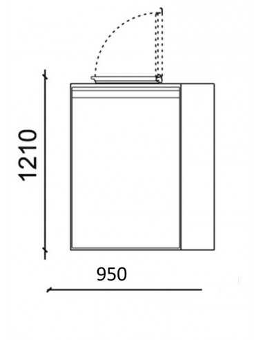 Refrigerated waste box -N. 1x 120/240 Lt. -...
