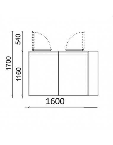 Box refrigerato per rifiuti - N. 2 x 120/240...