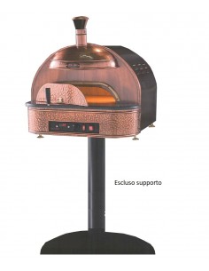 Horno eléctrico - N. 1 pizza de Ø 33 cm - cm 65 x 70 x 50h 2