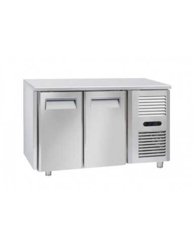 Freezer table - Tropicalized - N. 2 doors - cm 135 x 70 x 85 h