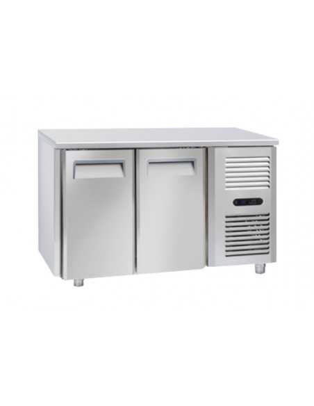 Mesa congelador - Tropicalizado - N. 2 puertas - cm 135 x 70 x 85 h