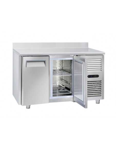 Mesa congelador tropicalizada - N.2 puertas - cm 135 x 70 x 95 h