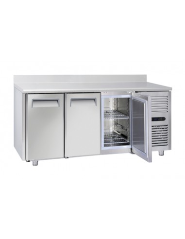 Tavolo congelatore - Tropicalizzato - N. 3 porte - Alzatina - cm 180 x 70 x 95 h