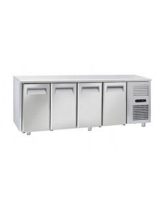 Freezer table - Tropicalized - N. 4 doors - cm 225 x 70 x...