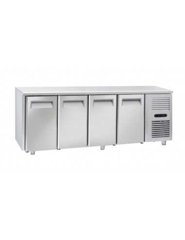 Tropicalized freezer table - N. 4 doors - cm...
