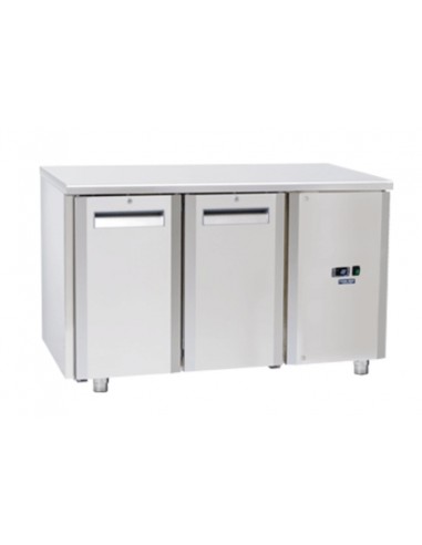 Refrigerated table - Tropicalized - No group - N. 2 doors - cm 138 x 70 x 85h